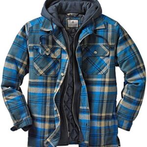 Legendary Whitetails Men's Maplewood Hooded Shirt Jacket