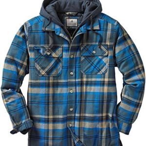 Legendary Whitetails Men's Maplewood Hooded Shirt Jacket