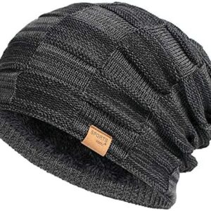 Vgogfly Slouchy Beanie for Men Winter Hats